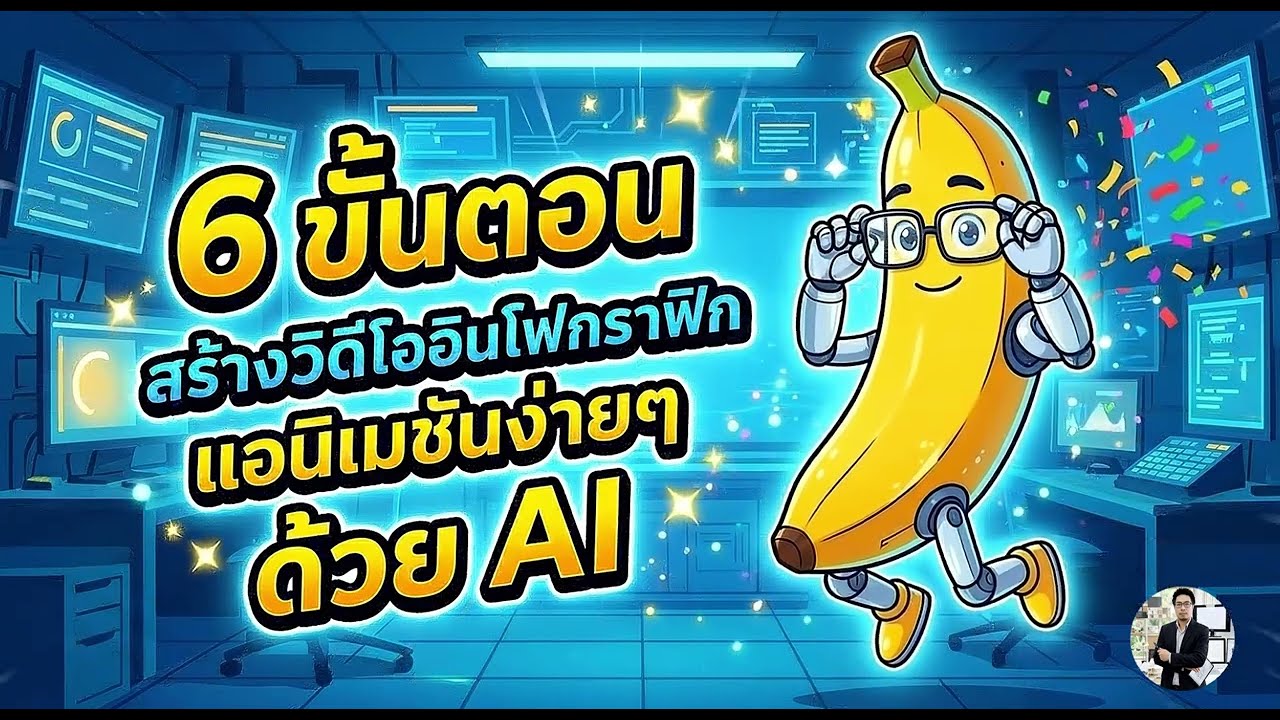 การสร้าง Infographic ด้วย AI video