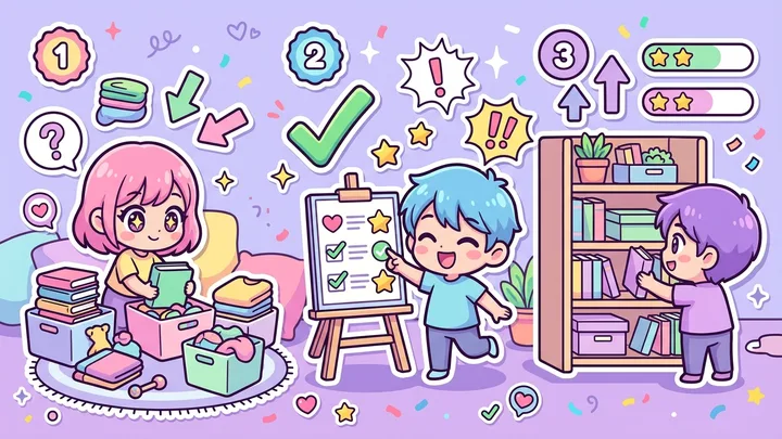Cute Chibi Sticker